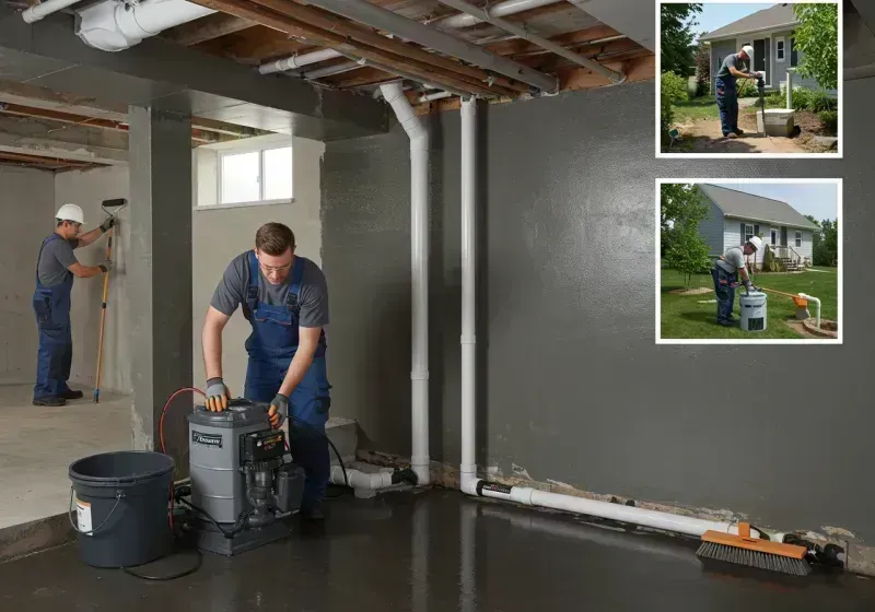 Basement Waterproofing and Flood Prevention process in Zion, IL